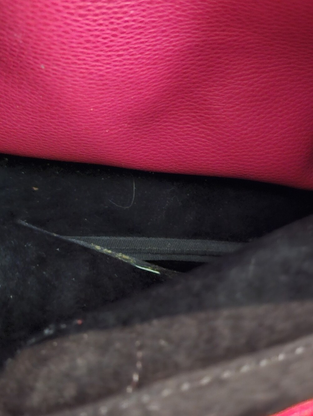 Kenneth Cole Reaction Red Leather Shoulder Tote - Picture 12 of 16